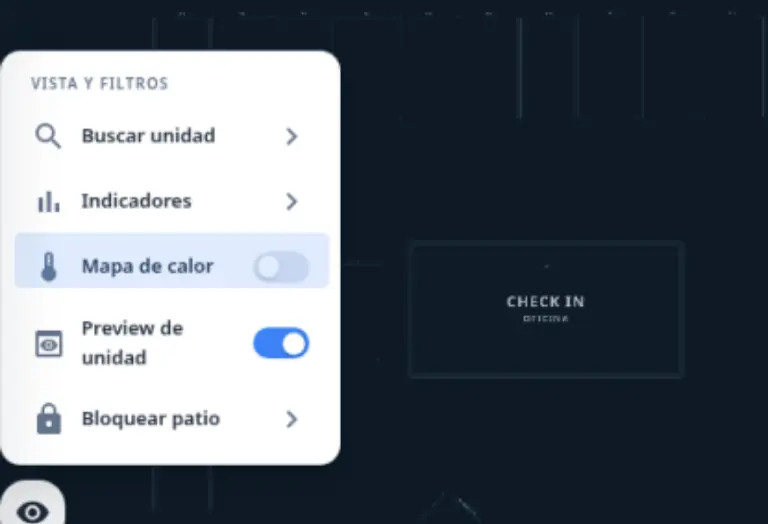 Vista y filtros: imagen de la animación