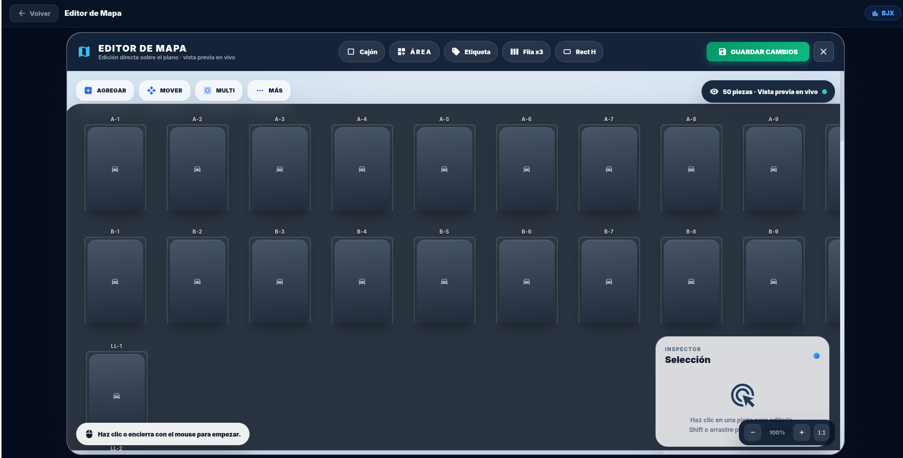 Editor de mapa
